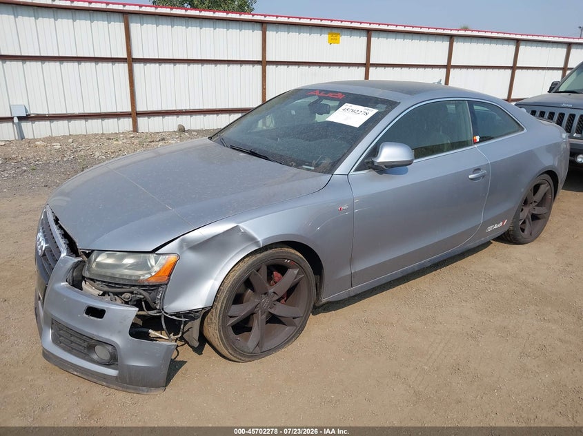 2008 Audi A5 VIN WAUDK78T48A024033 IAAI salvage auction — FRONT END, Bill Of Sale (Washington), sold $525 on 2026-08-14 (photo 2)