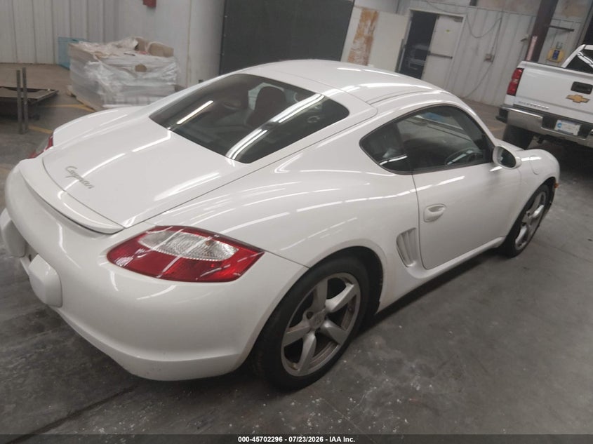 2007 Porsche Cayman VIN WP0AA29857U760921 IAAI salvage auction — FRONT END, Salvage (Arizona), sold $4,100 on 2026-08-18 (photo 4)