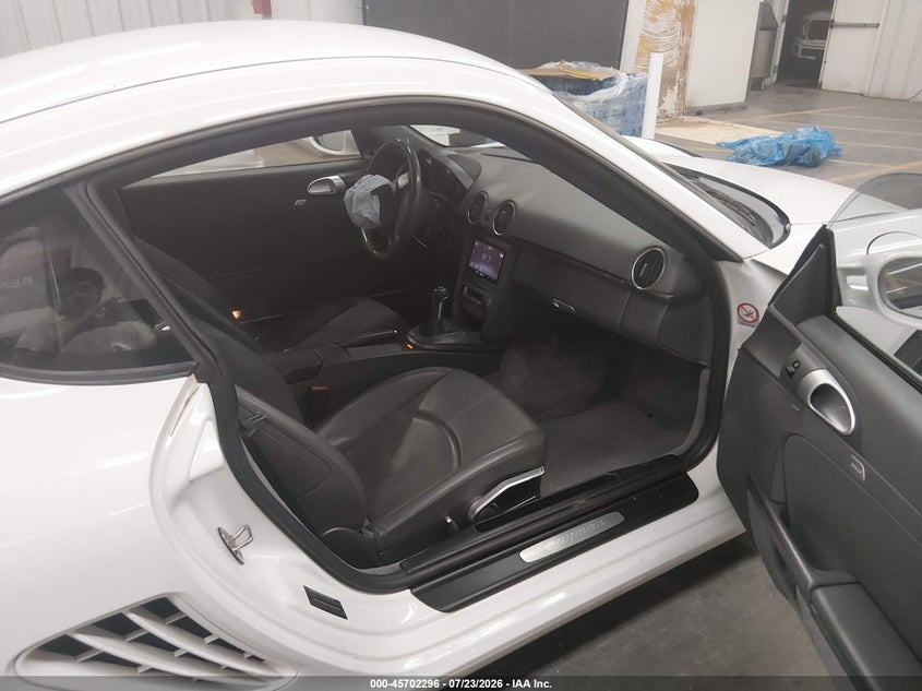 2007 Porsche Cayman VIN WP0AA29857U760921 IAAI salvage auction — FRONT END, Salvage (Arizona), sold $4,100 on 2026-08-18 (photo 5)
