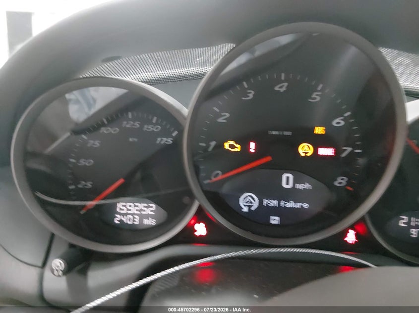 2007 Porsche Cayman VIN WP0AA29857U760921 IAAI salvage auction — FRONT END, Salvage (Arizona), sold $4,100 on 2026-08-18 (photo 7)