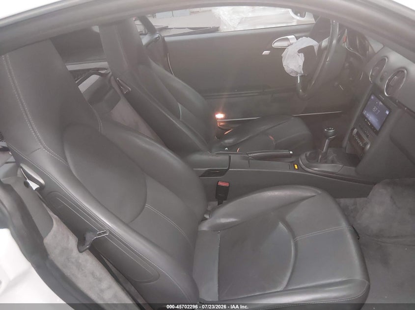 2007 Porsche Cayman VIN WP0AA29857U760921 IAAI salvage auction — FRONT END, Salvage (Arizona), sold $4,100 on 2026-08-18 (photo 8)