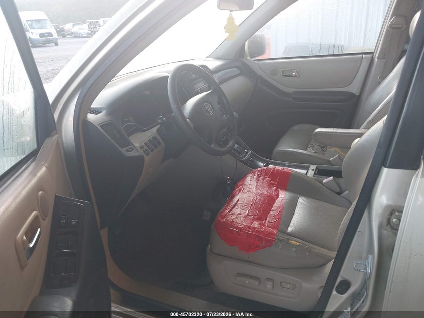 2003 Toyota Highlander VIN JTEGF21A930109167 IAAI salvage auction — NORMAL WEAR, Clear (Georgia), sold $775 on 2026-07-29 (photo 5)