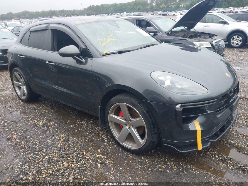 2019 Porsche Macan VIN WP1AB2A51KLB32091 — IAAI salvage auction photo