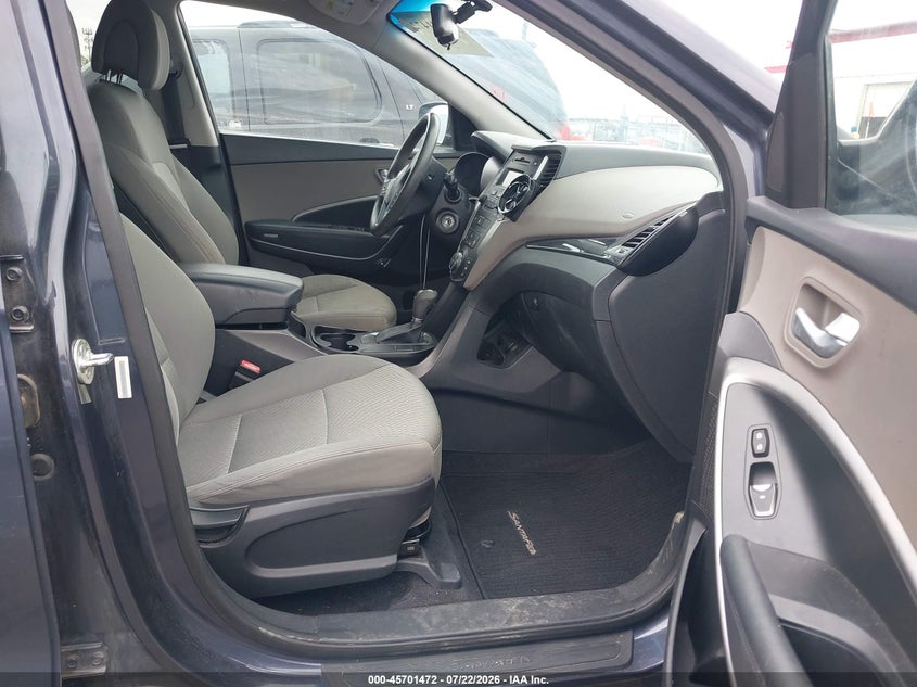 2014 Hyundai Santa fe VIN 5XYZTDLB0EG168404 IAAI salvage auction — NORMAL WEAR, Rebuilt/Restored (Utah), sold $525 on 2026-07-30 (photo 5)