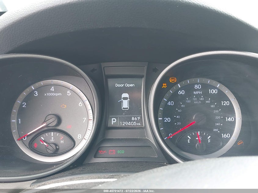 2014 Hyundai Santa fe VIN 5XYZTDLB0EG168404 IAAI salvage auction — NORMAL WEAR, Rebuilt/Restored (Utah), sold $525 on 2026-07-30 (photo 7)