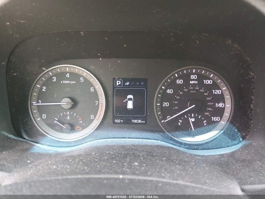 2018 Hyundai Tucson VIN KM8J33A44JU789676 IAAI salvage auction — NORMAL WEAR, Clear (Texas), sold $25 on 2026-07-30 (photo 7)