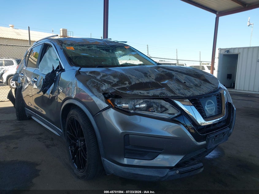 2017 Nissan Rogue VIN KNMAT2MTXHP588519 IAAI salvage auction — BIO HAZARD, Wait Title, sold $525 on 2026-09-12 (photo 1)
