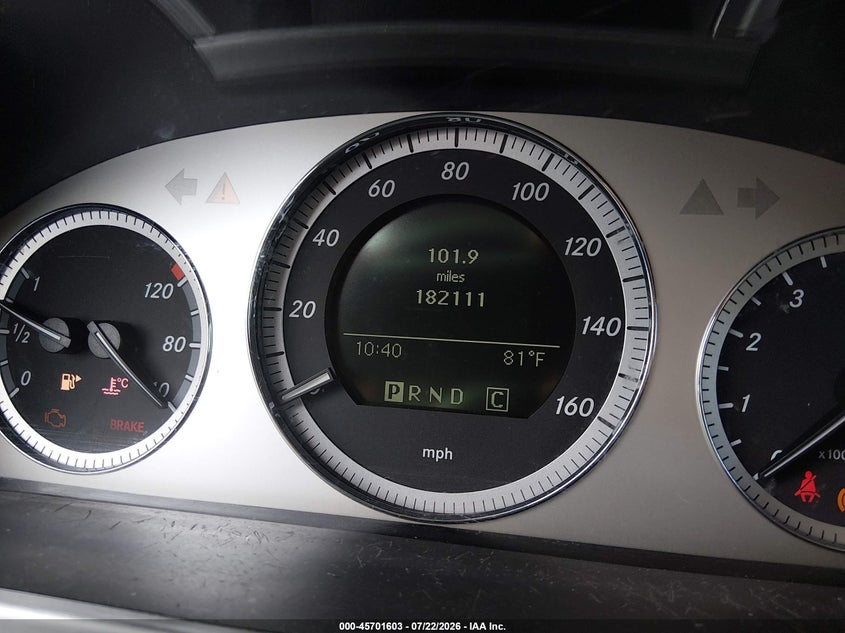 2010 Mercedes-benz Glk-class VIN WDCGG8HB6AF332340 IAAI salvage auction — NORMAL WEAR, Original (Kentucky), sold $1,125 on 2026-08-10 (photo 7)