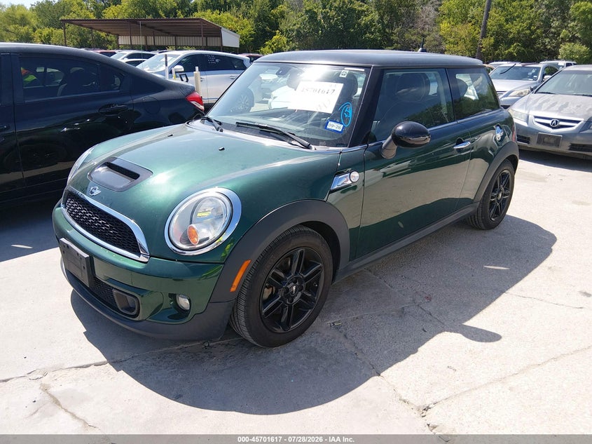 2013 Mini Hard top VIN WMWSV3C55DT390601 IAAI salvage auction — NORMAL WEAR, Original (Texas), sold $3,100 on 2026-08-10 (photo 2)