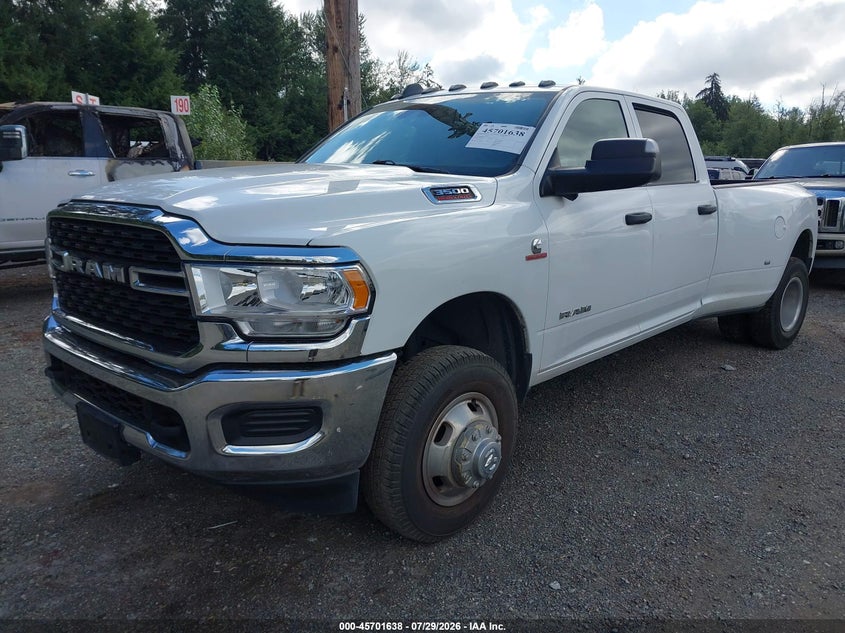 2022 Ram 3500 VIN 3C63RRGL3NG316560 IAAI salvage auction — RIGHT SIDE, Bill Of Sale (Washington), sold $19,925 on 2026-08-22 (photo 2)