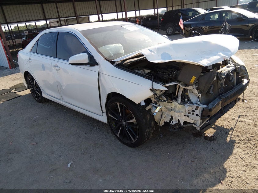 2014 Toyota Camry VIN 4T1BF1FK2EU765230 IAAI salvage auction — FRONT END, Salvage Title, sold $1,200 on 2026-09-03 (photo 1)