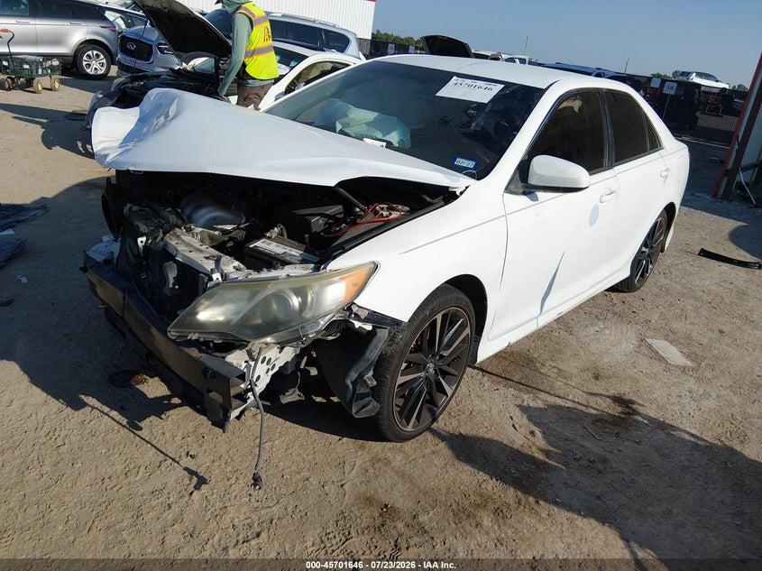 2014 Toyota Camry VIN 4T1BF1FK2EU765230 IAAI salvage auction — FRONT END, Salvage Title, sold $1,200 on 2026-09-03 (photo 2)