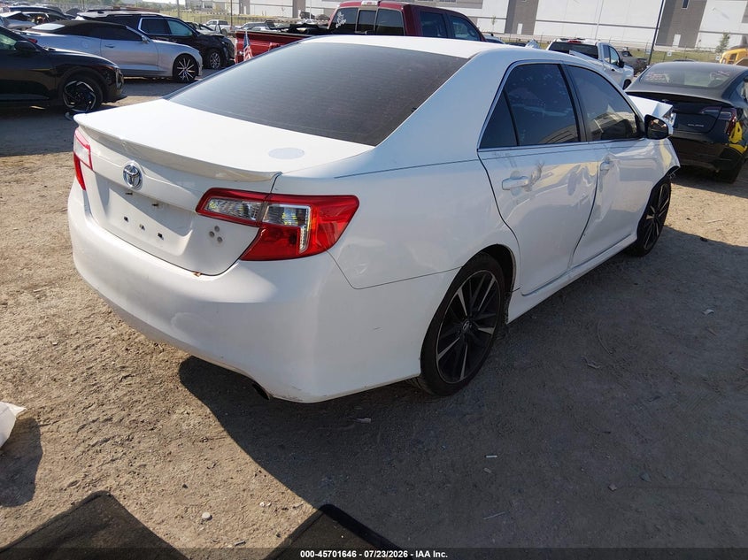 2014 Toyota Camry VIN 4T1BF1FK2EU765230 IAAI salvage auction — FRONT END, Salvage Title, sold $1,200 on 2026-09-03 (photo 4)