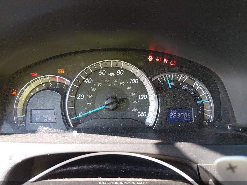 2014 Toyota Camry VIN 4T1BF1FK2EU765230 IAAI salvage auction — FRONT END, Salvage Title, sold $1,200 on 2026-09-03 (photo 7)