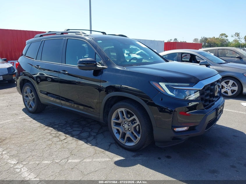 2022 Honda Passport VIN 5FNYF7H55NB003818 IAAI salvage auction — REAR END, Wait Title, sold $9,200 on 2026-08-20 (photo 1)