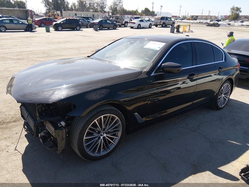 2020 BMW 5er VIN WBAJS1C00LWW84496 IAAI salvage auction — FRONT END, Salvage Title, sold $14,400 on 2026-08-20 (photo 2)