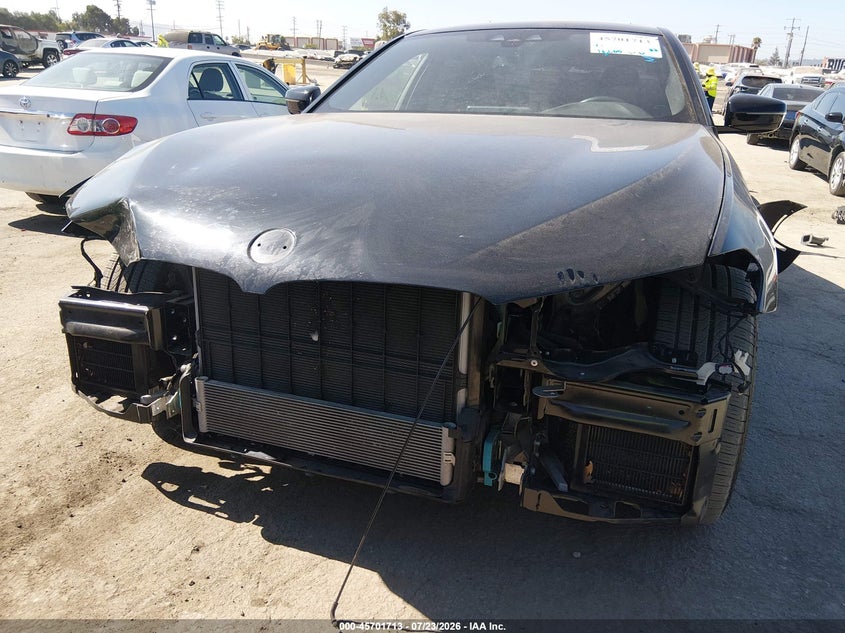 2020 BMW 5er VIN WBAJS1C00LWW84496 IAAI salvage auction — FRONT END, Salvage Title, sold $14,400 on 2026-08-20 (photo 6)