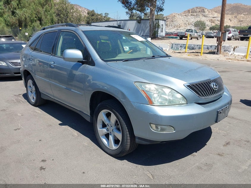 2004 Lexus Rx 330 VIN JTJGA31U940030941 IAAI salvage auction — NORMAL WEAR, Clear - Dealer Only (California), sold $425 on 2026-07-28 (photo 1)