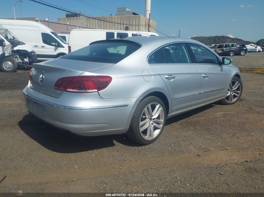 2013 Volkswagen Passat cc VIN WVWRP7AN9DE554975 IAAI salvage auction — FRONT END, Clear (New Jersey), sold $725 on 2026-07-27 (photo 4)