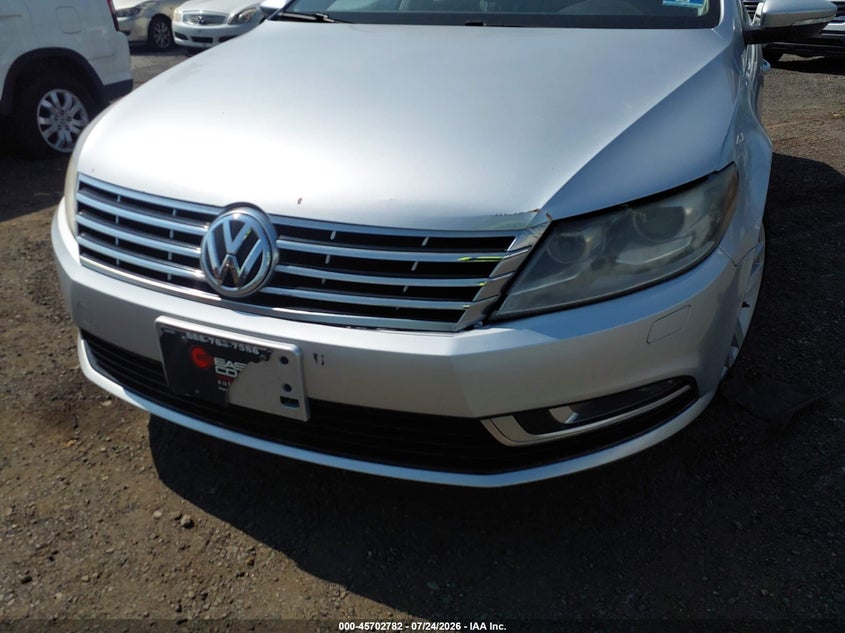 2013 Volkswagen Passat cc VIN WVWRP7AN9DE554975 IAAI salvage auction — FRONT END, Clear (New Jersey), sold $725 on 2026-07-27 (photo 6)