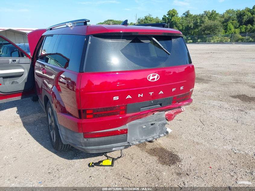 2026 Hyundai Santa fe VIN 5NMP24G11TH096482 IAAI salvage auction — REAR END, Wait Title, sold $11,800 on 2026-08-25 (photo 6)