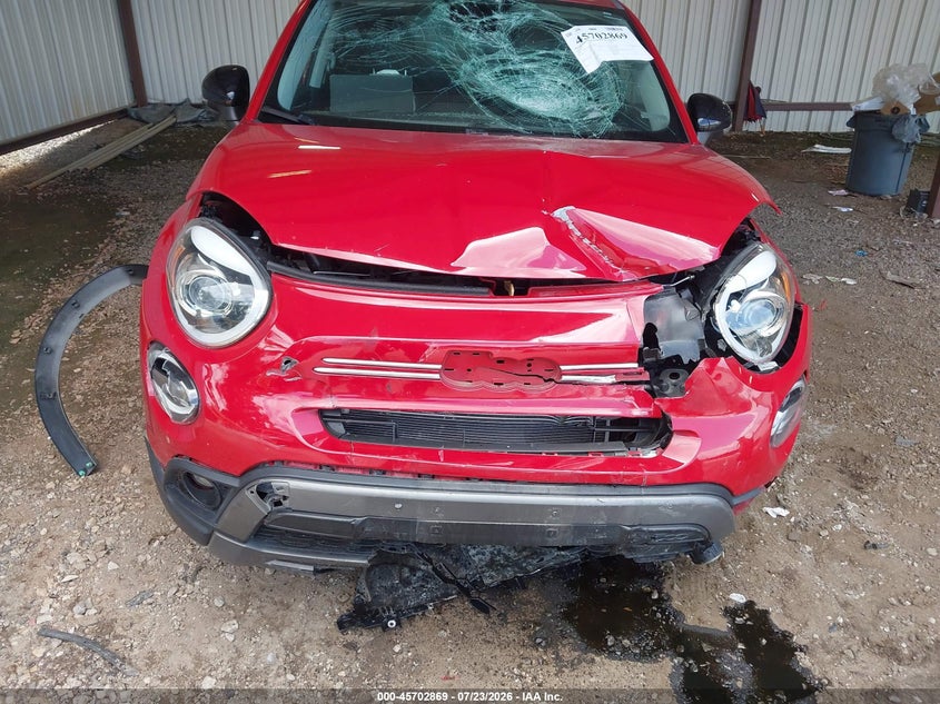 2022 Fiat 500x VIN ZFBNF3B1XNP968801 IAAI salvage auction — FRONT END, Salvage (Georgia), sold $2,200 on 2026-09-14 (photo 6)