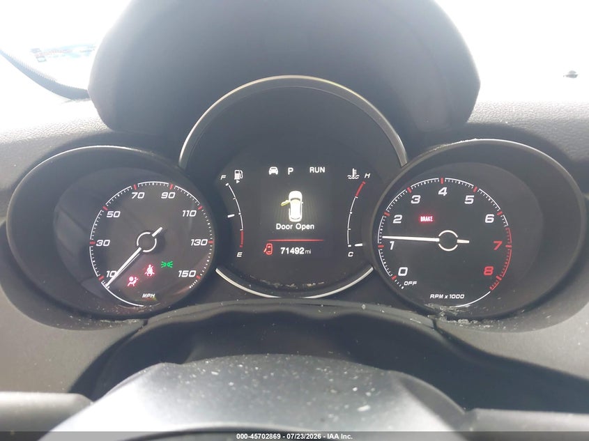 2022 Fiat 500x VIN ZFBNF3B1XNP968801 IAAI salvage auction — FRONT END, Salvage (Georgia), sold $2,200 on 2026-09-14 (photo 7)