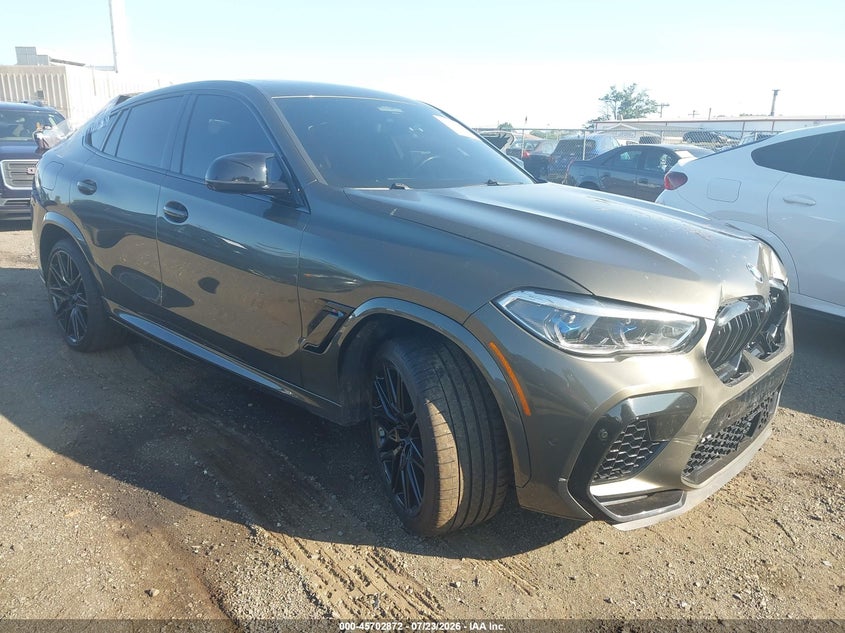 2020 BMW X6 m VIN 5YMCY0C07L9D59325 — IAAI salvage auction photo