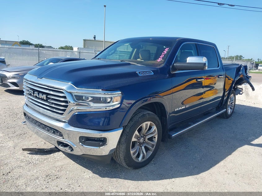 2019 Ram 1500 VIN 1C6SRFKT2KN517046 IAAI salvage auction — REAR END, Rebuildable (Florida), sold $10,600 on 2026-08-25 (photo 2)