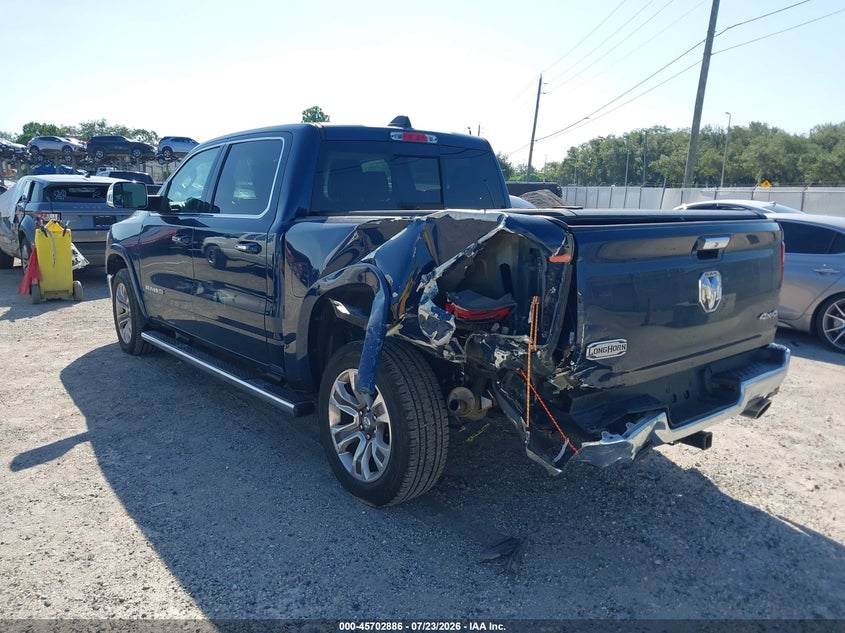 2019 Ram 1500 VIN 1C6SRFKT2KN517046 IAAI salvage auction — REAR END, Rebuildable (Florida), sold $10,600 on 2026-08-25 (photo 3)