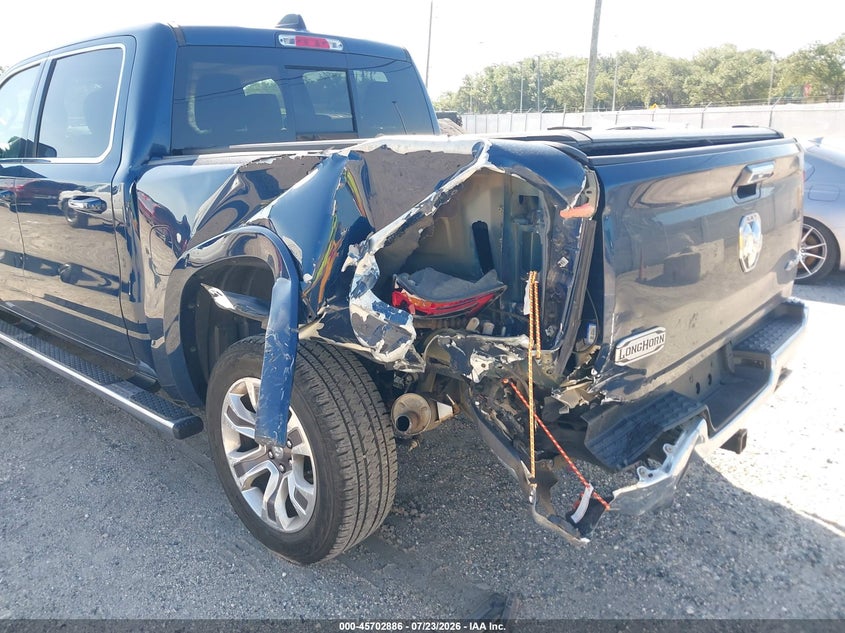 2019 Ram 1500 VIN 1C6SRFKT2KN517046 IAAI salvage auction — REAR END, Rebuildable (Florida), sold $10,600 on 2026-08-25 (photo 6)