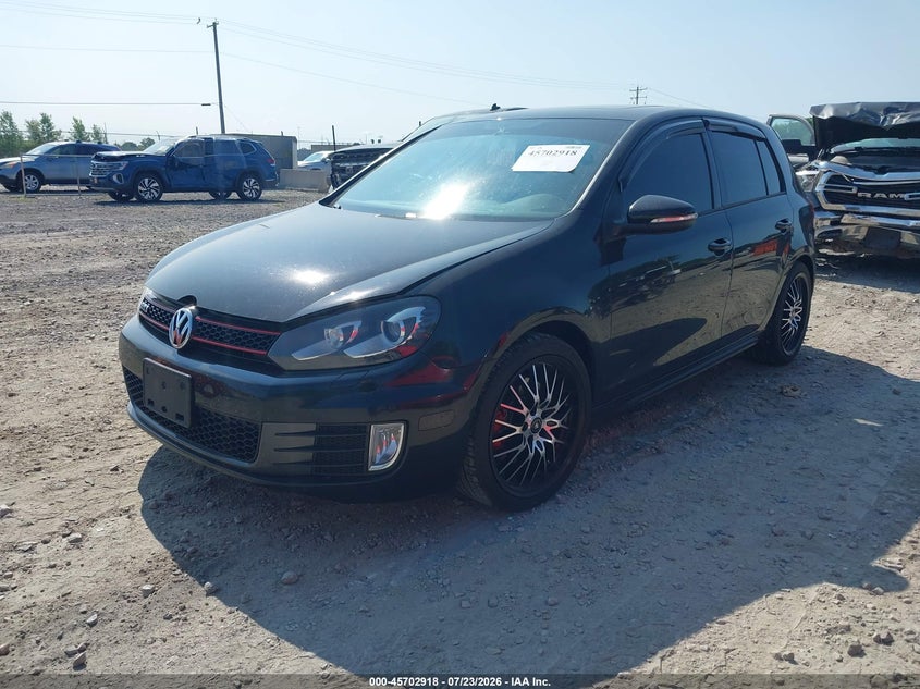 2013 Volkswagen Gti VIN WVWHD7AJ7DW135387 IAAI salvage auction — REAR END, Clear (Wisconsin), sold $1,225 on 2026-08-12 (photo 2)