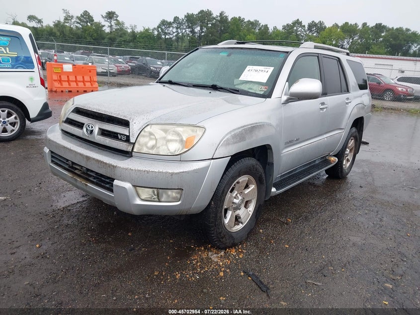 2004 Toyota 4runner VIN JTEBT17R648017382 IAAI salvage auction — NORMAL WEAR, Clear (Virginia), sold $1,100 on 2026-07-31 (photo 2)