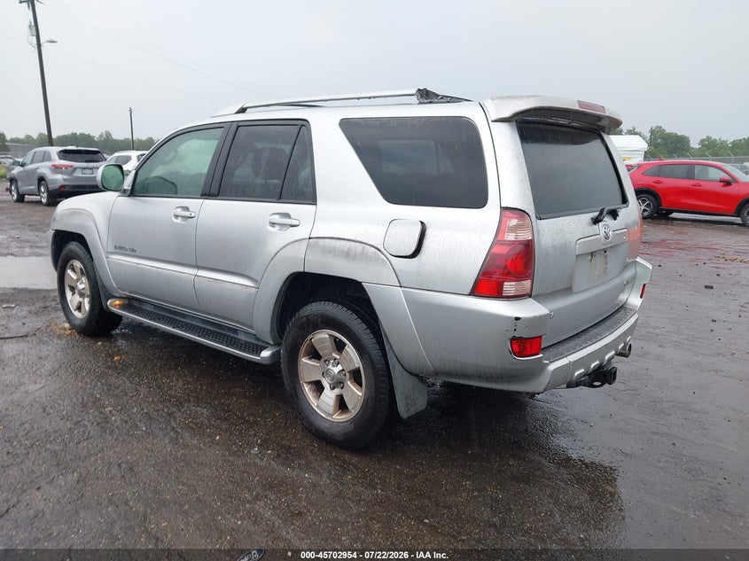 2004 Toyota 4runner VIN JTEBT17R648017382 IAAI salvage auction — NORMAL WEAR, Clear (Virginia), sold $1,100 on 2026-07-31 (photo 3)