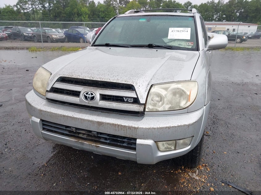 2004 Toyota 4runner VIN JTEBT17R648017382 IAAI salvage auction — NORMAL WEAR, Clear (Virginia), sold $1,100 on 2026-07-31 (photo 6)