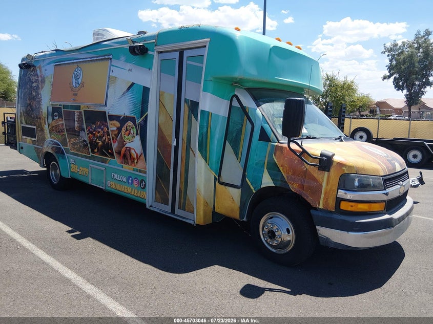 2012 Chevrolet Express VIN 1GB6G5BG0C1149167 — IAAI salvage auction photo