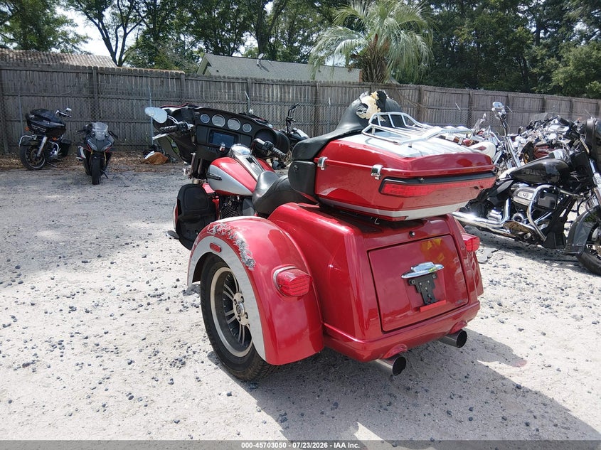 2019 Harley-davidson Tri glide ultra VIN 1HD1MAF16KB856360 IAAI salvage auction — FRONT END, Salvage (South Carolina), sold $8,000 on 2026-09-10 (photo 3)
