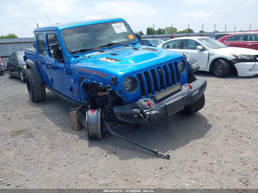 2021 Jeep Gladiator VIN 1C6JJTBMXML510256 — IAAI salvage auction photo