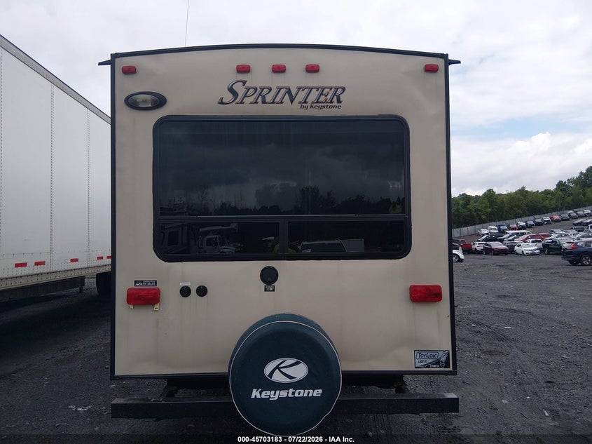 2014 Sprinter 331rls VIN 4YDT33121E1531289 IAAI salvage auction — REAR END, Salvage (New Hampshire), sold $1,550 on 2026-07-28 (photo 6)