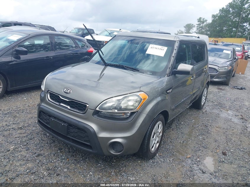 2013 Kia Soul VIN KNDJT2A59D7527291 IAAI salvage auction — LEFT & RIGHT, Repossession Paperwork (Georgia), sold $175 on 2026-07-28 (photo 2)