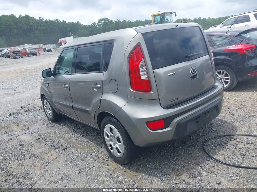 2013 Kia Soul VIN KNDJT2A59D7527291 IAAI salvage auction — LEFT & RIGHT, Repossession Paperwork (Georgia), sold $175 on 2026-07-28 (photo 3)