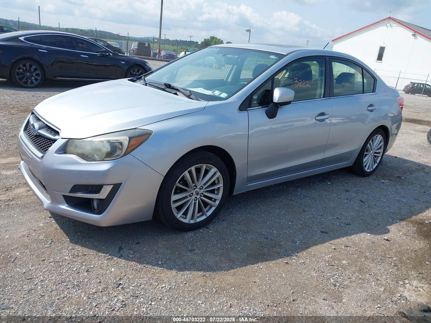 2015 Subaru Impreza VIN JF1GJAK67FH005991 IAAI salvage auction — NORMAL WEAR, Clear (Pennsylvania), sold $475 on 2026-07-29 (photo 2)