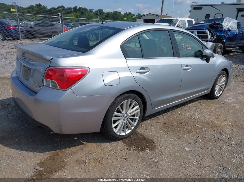 2015 Subaru Impreza VIN JF1GJAK67FH005991 IAAI salvage auction — NORMAL WEAR, Clear (Pennsylvania), sold $475 on 2026-07-29 (photo 4)