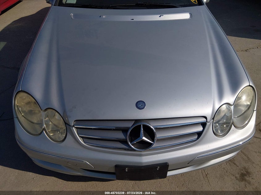2007 Mercedes-benz Clk-class VIN WDBTK56F47F224944 IAAI salvage auction — NORMAL WEAR, Original (Texas), sold $300 on 2026-08-17 (photo 6)
