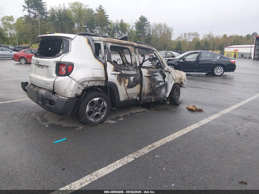 2015 Jeep Renegade VIN ZACCJBBH2FPC18985 IAAI salvage auction — BURN, Salvage Title, sold $175 on 2026-08-13 (photo 4)