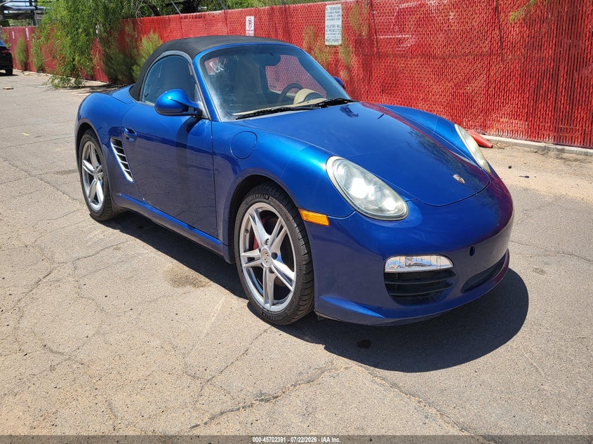 2011 Porsche Boxster VIN WP0CB2A84BS730153 — IAAI salvage auction photo