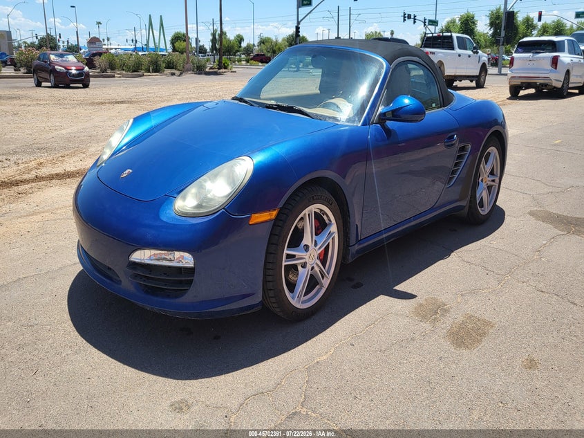 2011 Porsche Boxster VIN WP0CB2A84BS730153 IAAI salvage auction — NORMAL WEAR, Clear (Arizona), sold $7,100 on 2026-07-28 (photo 2)