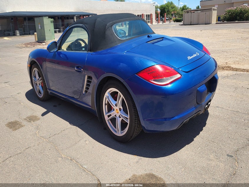 2011 Porsche Boxster VIN WP0CB2A84BS730153 IAAI salvage auction — NORMAL WEAR, Clear (Arizona), sold $7,100 on 2026-07-28 (photo 3)