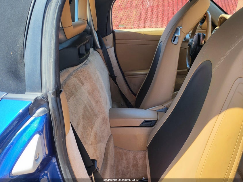 2011 Porsche Boxster VIN WP0CB2A84BS730153 IAAI salvage auction — NORMAL WEAR, Clear (Arizona), sold $7,100 on 2026-07-28 (photo 8)