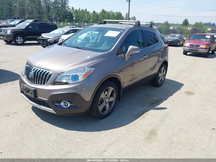 2014 Buick Encore VIN KL4CJHSB1EB634351 IAAI salvage auction — NORMAL WEAR, Clear (Washington), sold $25 on 2026-07-29 (photo 2)